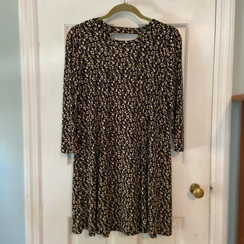 BCBG Floral Swing Dress